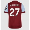 West Ham United Nayef Aguerd #27 Heimtrikot 2023-24 Kurzarm